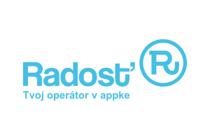 Radosť – logo