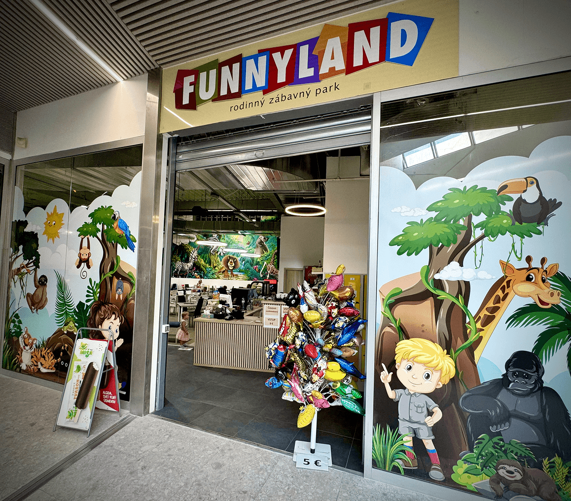Funnyland – rodinný zábavný park v OC Laugaricio