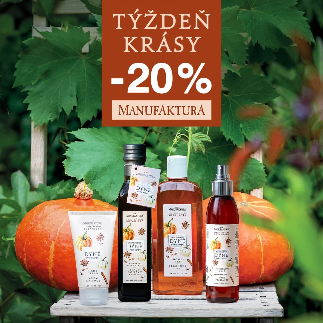 Týždeň krásy v MANUFAKTURA – zľava 20 %