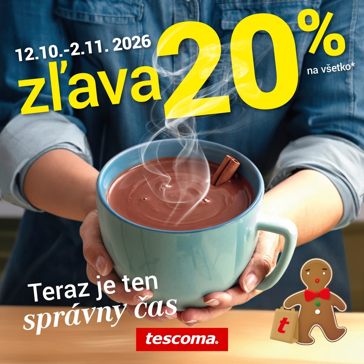 Zľava 20 % na VŠETKO od TESCOMY