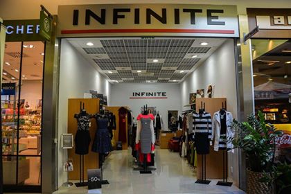 Interiér predajne Infinite – OC Laugaricio