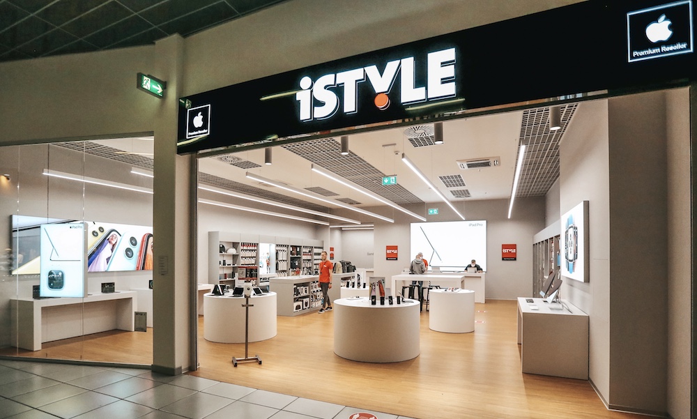 Interiér predajne Istyle – OC Laugaricio