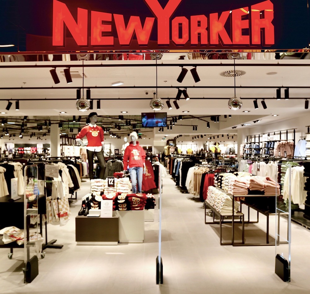 Interiér predajne New Yorker – OC Laugaricio